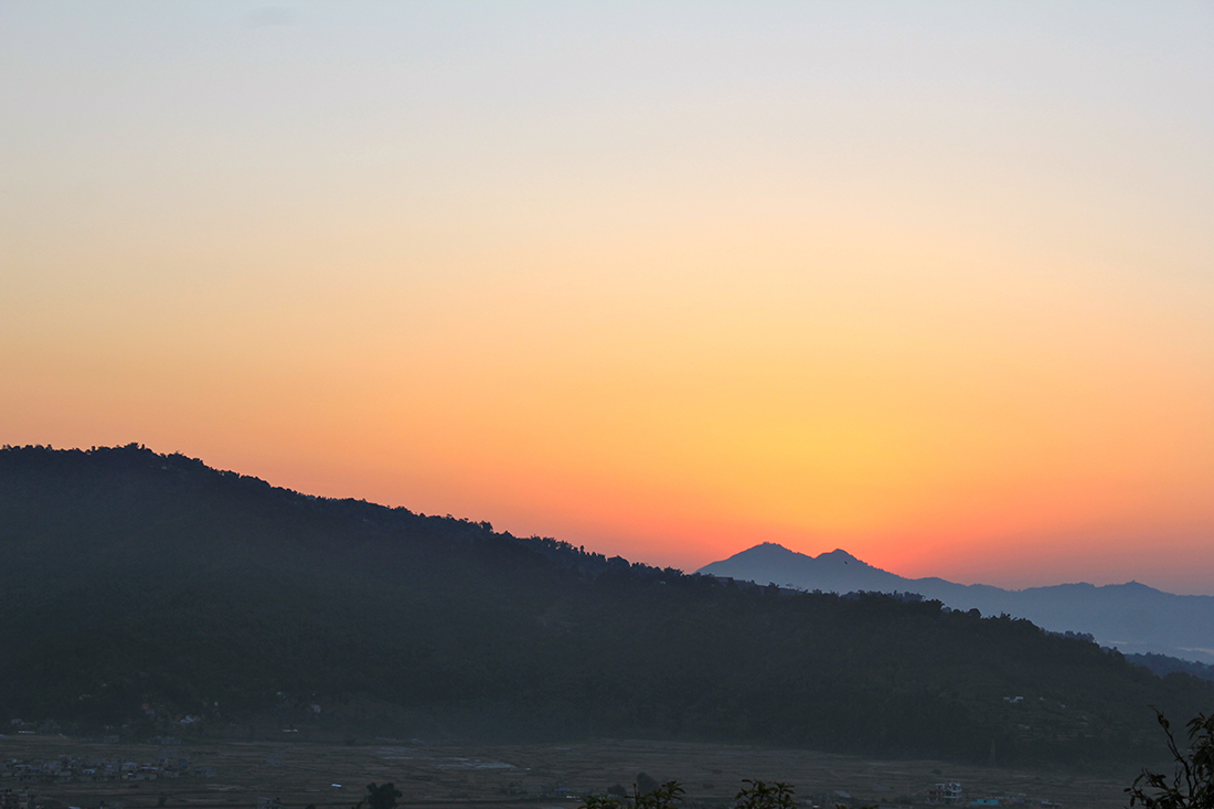 Beautiful Nepal Sunrise Volunteering in Nepal