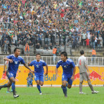 Bharat Khawas Scoring Goal Against Jordan
