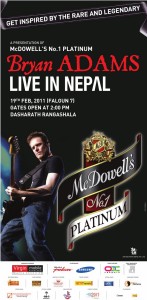 Bryan Adams Live in Nepal