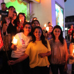 Candles at Hami Sabai Nepali event
