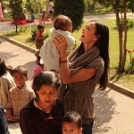 Demi Moore with Nepal's Stolen Children