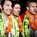 MLTR (from left to right) Mikkel Lentz, Kare Wanscher and Jascha Richter in Nepal