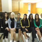 Malina Joshi in London with Miss World 2011 Participants