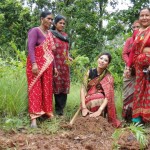 Nagma filming of her Eco-Beauty video project in Nepal