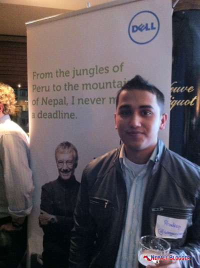Pradeep Kumar Singh, Nepali Blogger