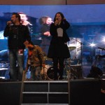 Prasan Syangden and Malvika Subba at MLTR Concert Live in Nepal 2