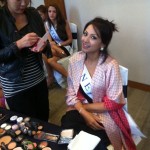 Representing Nepal - Miss Sahana Bajracharya wearing Makeup