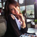 Representing Nepal - Miss Sahana at an Italian restaurant for Dinner
