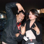 Sabin Rai and Malvika Subba at MLTR live in Nepal 2011