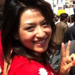 Sahana Bajracharya at Movement for Constitution in Nepal
