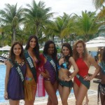 Sahana Bajracharya with Miss Earth 2010