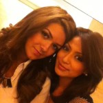Sahana Bajracharya with Participant Miss Ireland