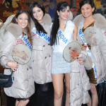Sarina Maskey Visiting farm villege Miss International 2011