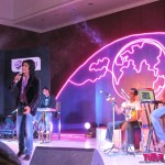 Shaan and his Band Members at Ncell Show in Kathmandu